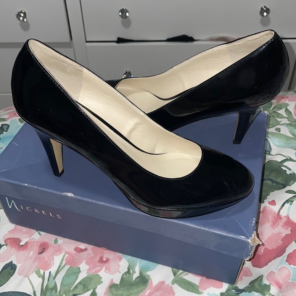 Nickels Black Pump Heels